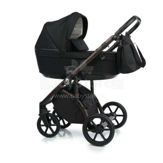 NordBaby Active Plus  Bronze frame  Art.257354 Black Jacquard