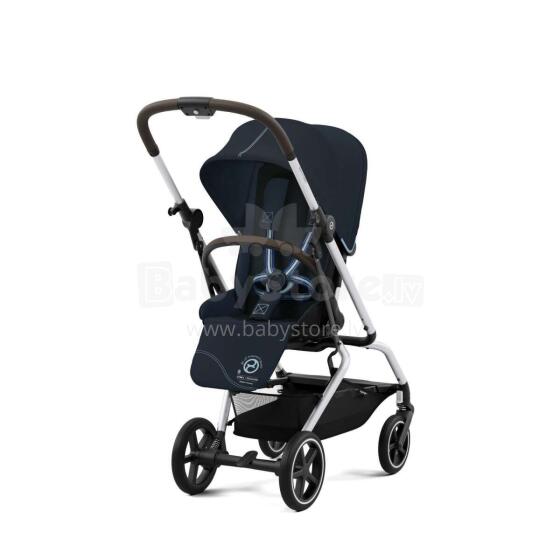 Cybex Eezy S Twist+ 2 buggy Ocean Blue, silver frame