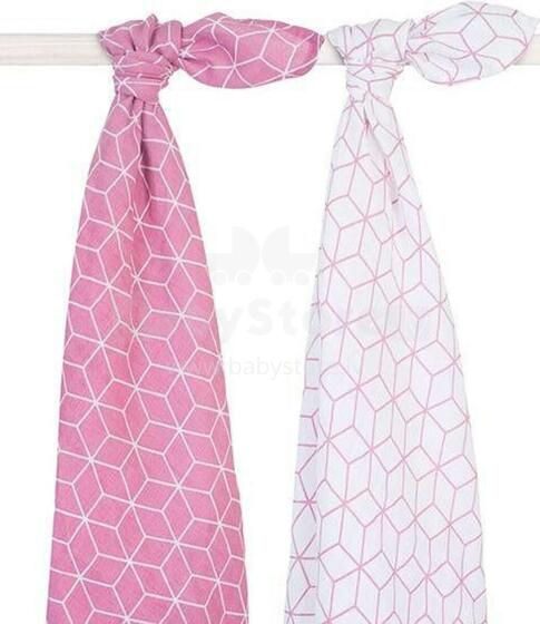 Jollein Muslin Graphic Mauve  Art.535-­852-­65119