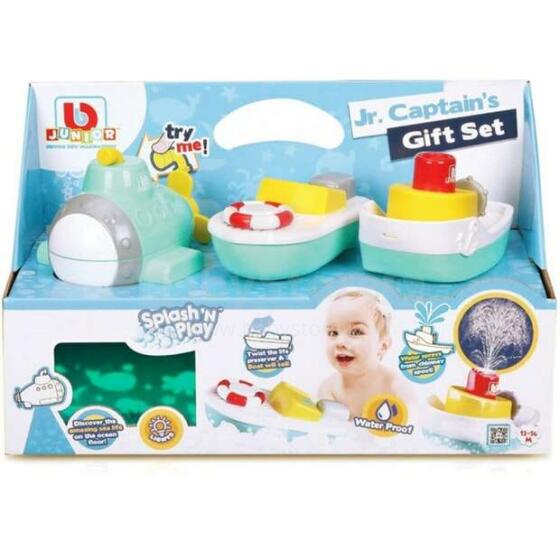 BB JUNIOR Šļaksties un Spēlējies Jr. Kapteiņa Dāvanu Komplekts, 16-89009