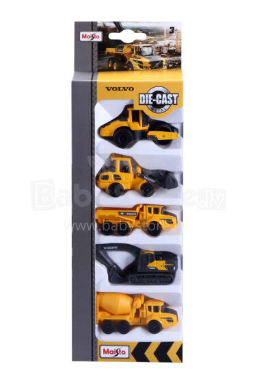 MAISTO DIE CAST automašīna Volvo, 5 gab., 12375