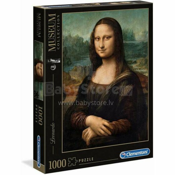 Clementoni Puzle Mona Lisa Art.31413  Пазл ,1000шт.