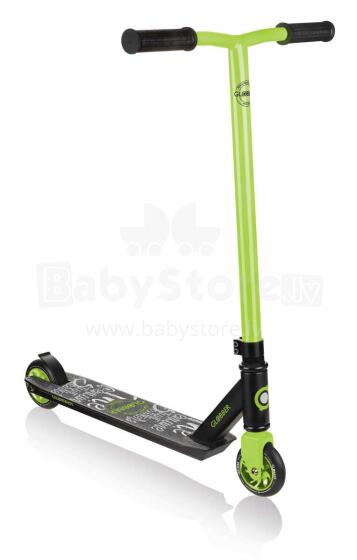 GLOBBER triku skrejritenis Stunt GS 360, black - lime green, 620-106