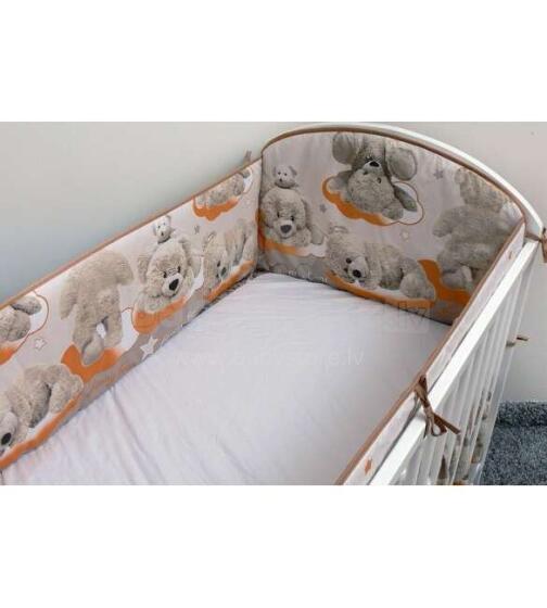 Ankras Funny Bear Beige Art.130397 Cot side 360 cm