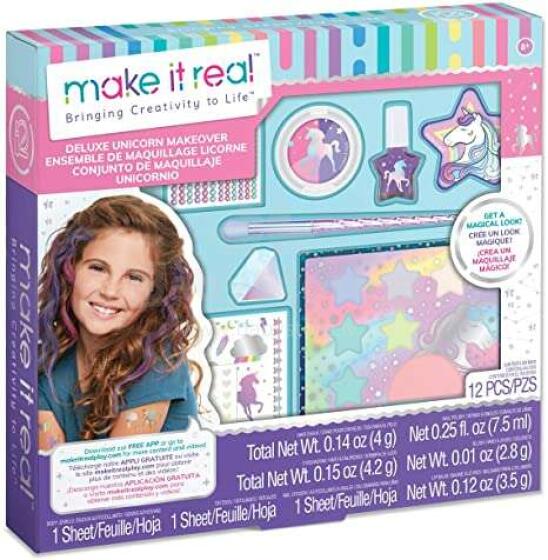 MAKE IT REAL ,,Deluxe Unicorn´´ Kosmētikas komplekts