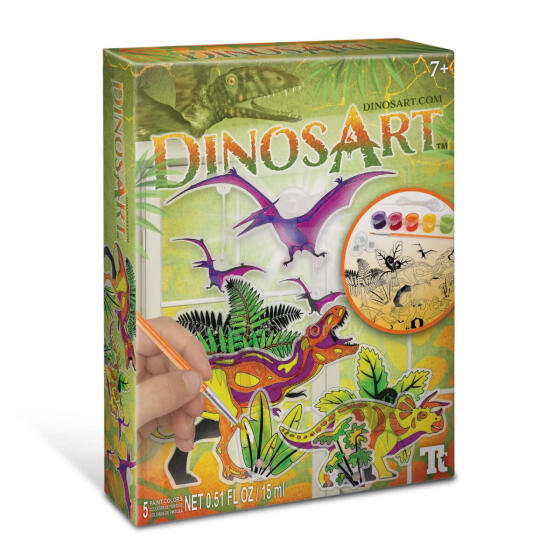 DINOSART radošuma komplekts Suncatchers, 15012