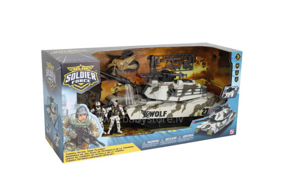 CHAP MEI militārs komplekts Soldier Force Tundra Patrol Tank, 545062