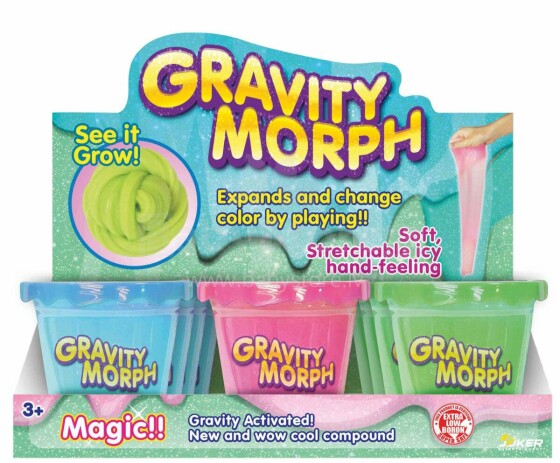 JOKER SLIMY Gļotas ,,Gravity Morph’’, 160g