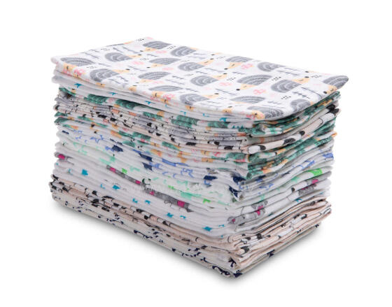 Bebe Basic Flannel Art. Colors 066 Cotton flannel diaper 1 pc, 70x80 cm