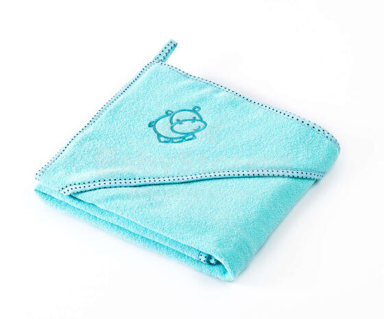 Sensillo Towel Art.130886 Hippo Turquoise