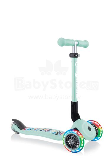 GLOBBER skrejritenis Junior Foldable Fantasy Lights , mint, 433-206