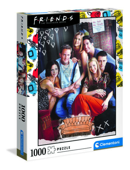 CLEMENTONI puzle Friends, 1000gab., 39587