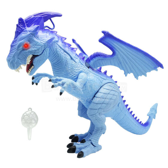 MEGASAUR MIGHTY darbojas ar baterijām staigājošs Dragon, 80074