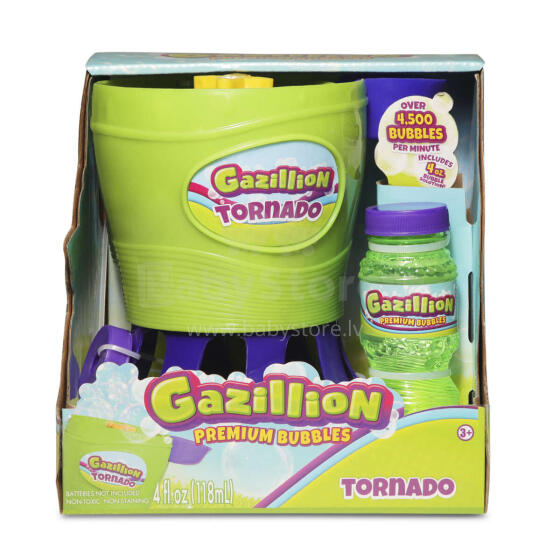 GAZILLION burbuļi Tornado, 118ml, 36365