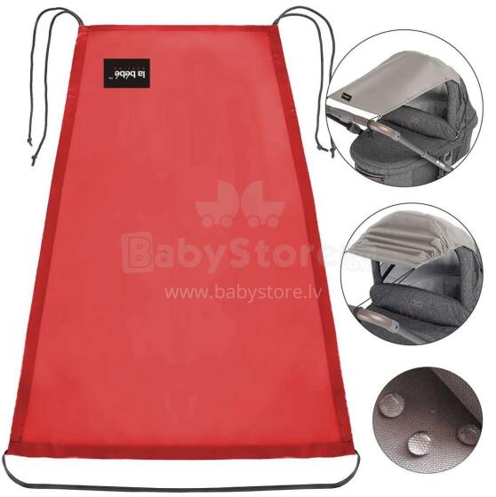 Visor Universal  Art.131464 Red Universal stroller visor + GIFT mini bag