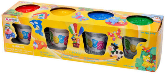 Playgo plastalīns - 4 gb, 8920