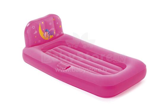 BESTWAY piepūšamais matracis Dream Glimmers, rožinis, 1.32m x 76cm x 46cm,93548