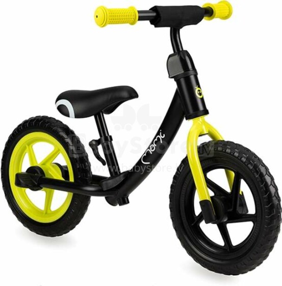 Momi  Balance Bike Ross Art.131988 Lemon Детский велосипед - бегунок с металлической рамой