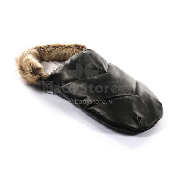 Junama Glitter Footmuff Art.132173 Black