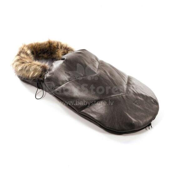 Junama Glitter Footmuff Art.132174 Brown
