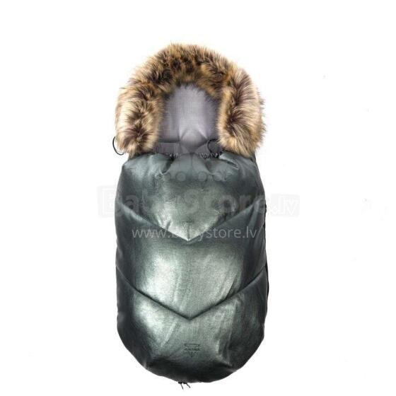 Junama Glitter Footmuff Art.132177 Green