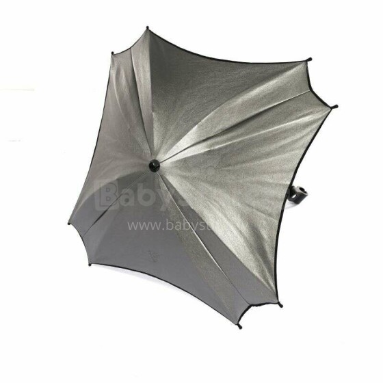 Junama Glitter Umbrella Art.132211 Silver   Универсальный зонтик для колясок