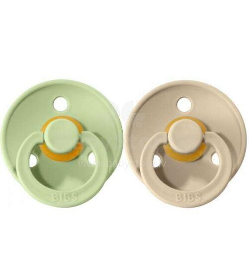 Bibs Colour Art.132578 Sand/Pistachio  Soothers 0-6 m.