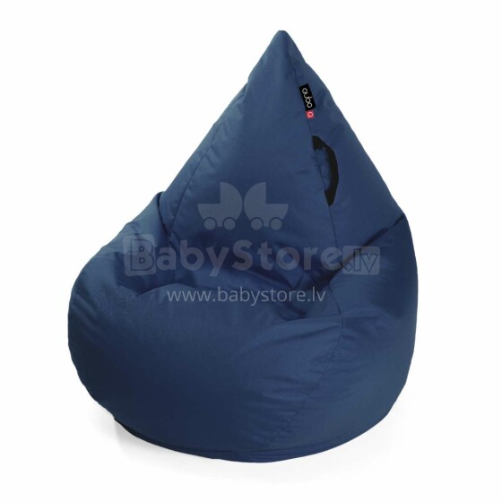„Qubo ™ Wave Drop“ mėlynių pop art. 13259 pūtimo maišeliai, minkšti pupelių maišeliai, pupelių krepšys