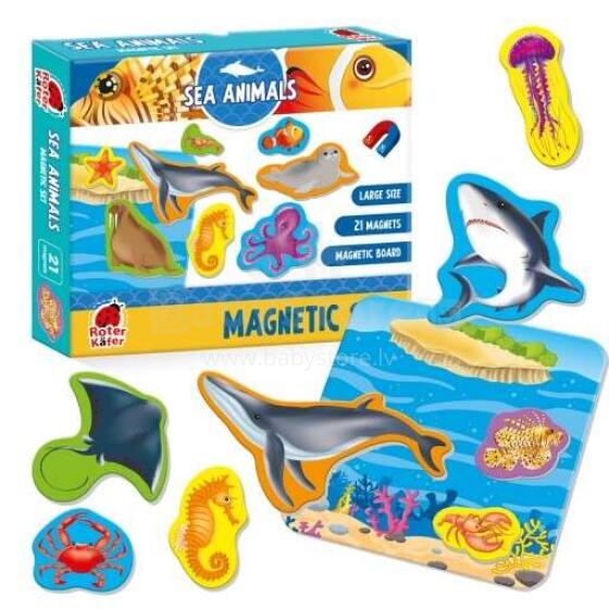 Roter Käfer  Magnetic Puzzle Sea Life Art.RK2090-05