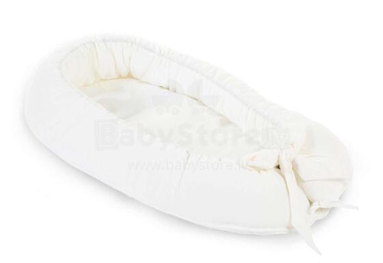 Childhome Babynest  Art.CCBNJEROW Jersey Off White