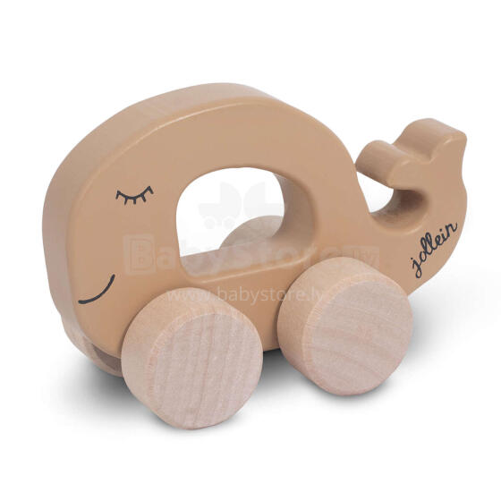 Jollein Wooden Toy Car Art.112-001-66023 Caramel