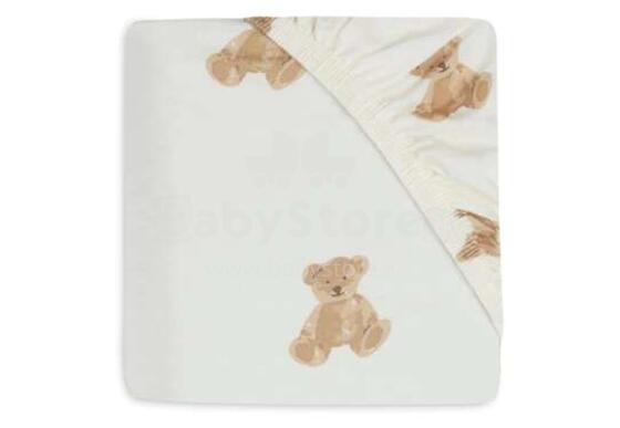 Jollein Jersey Sheet Teddy Bear Art.511-507-66095