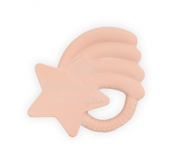 Jollein Teether  Rubber Art.101-001-00090 Pink