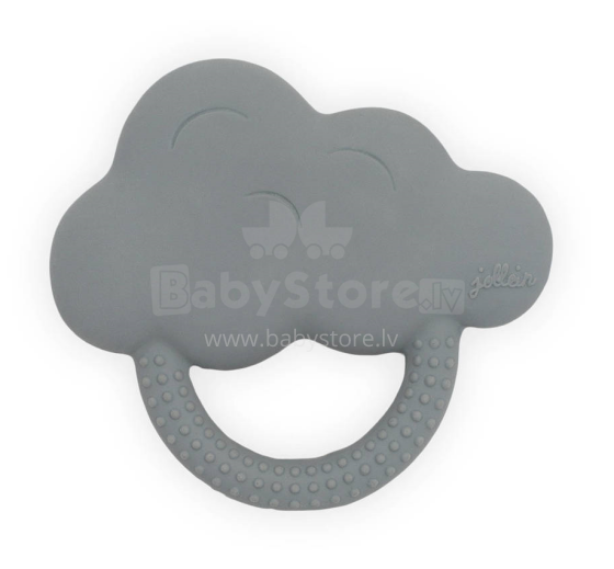 Jollein Teether Rubber Art.101-001-00094 Storm Grey