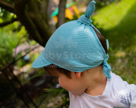 Baby Love Muslin Headband Art.132737 Blue