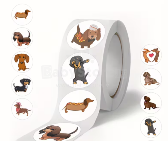 Cartoon Dog Gift Stickers Art.132778