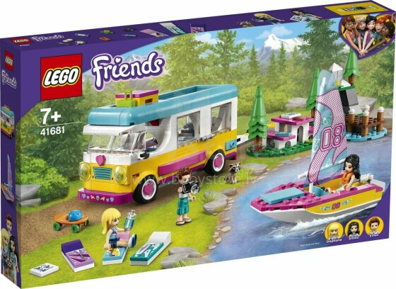 41681 LEGO® Friends Meža kemperis un burulaiva