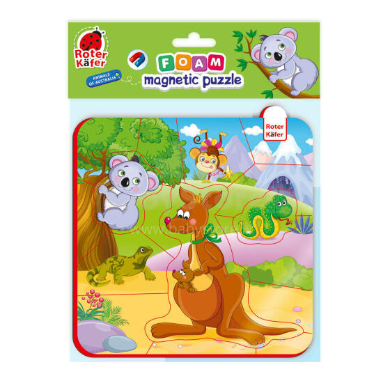 Roter Käfer Foam Magnetic Puzzle Art.RK5010-09