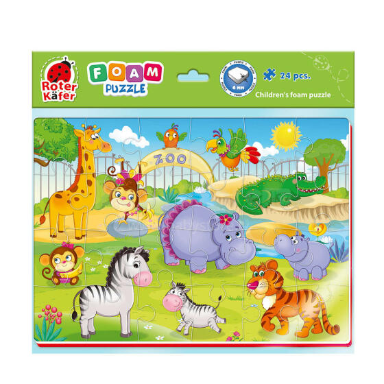 Roter Käfer Foam Puzzle Art.RK6020-06