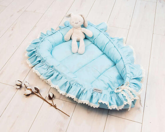La Bebe™ Babynest Art.133389 Mint  Cocoon