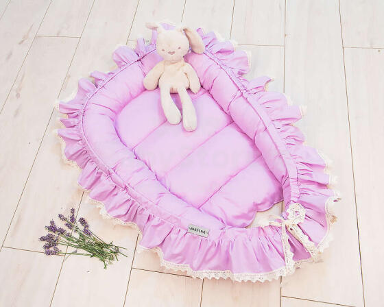 La Bebe™ Babynest Art.133392 Violet  Cocoon