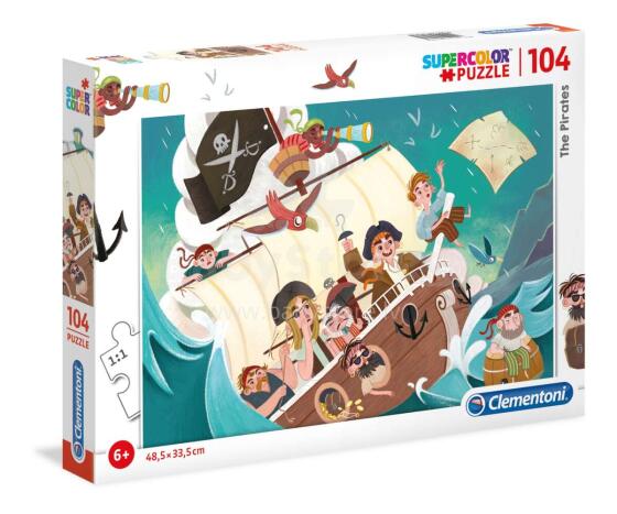 Pirate Adventure Puzzle 104 Pieces 6+