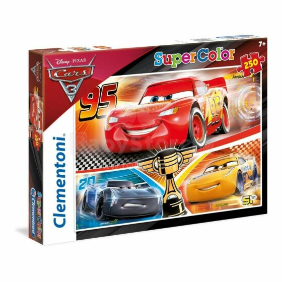 Clementoni Puzzle Cars Art.29747 Puzle ,250gab