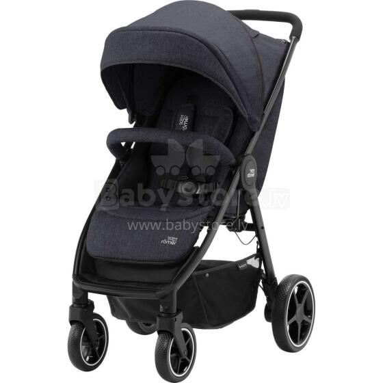 BRITAX ratiņi B-AGILE M Black Shadow