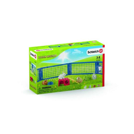 SCHLEICH FARM WORLD Mājvieta trušiem un jūrascūciņām