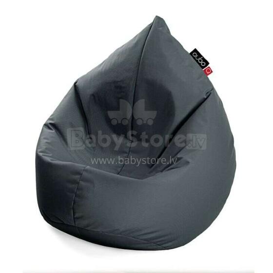 Qubo™ Drizzle Drop Graphite POP FIT beanbag