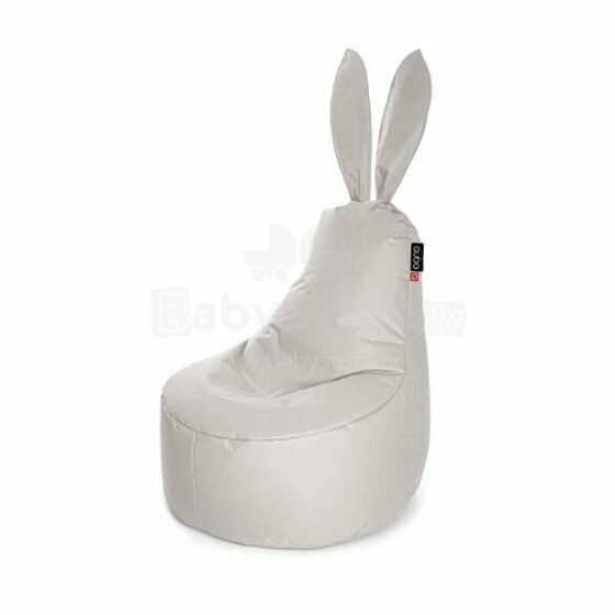 Qubo™ Daddy Rabbit Silver POP FIT sēžammaiss (pufs)