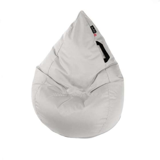 Qubo™ Splash Drop Silver POP FIT beanbag