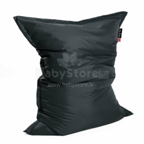 Qubo™ Modo Pillow 165 Graphite POP FIT beanbag