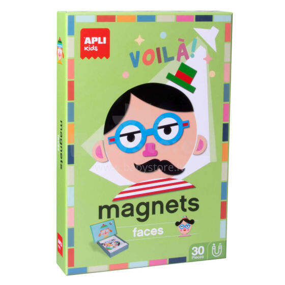 Apli Kids Magnets Faces Art14561